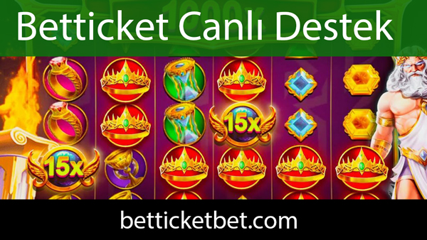 Betticket canlı destek hattı üzerinden üyelerine 7/24 yardımcı olmaktadır.